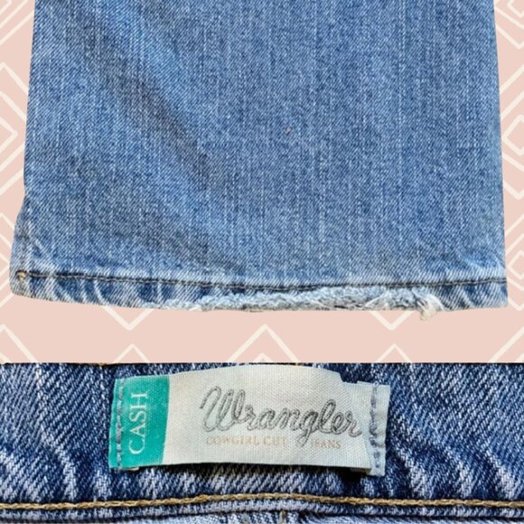Wranglers Cash Style Jeans Women's Size 9/10 34 Length - Picture 6 of 12